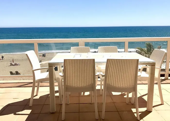 Beachfront Apartment In La Cala De Mijas
